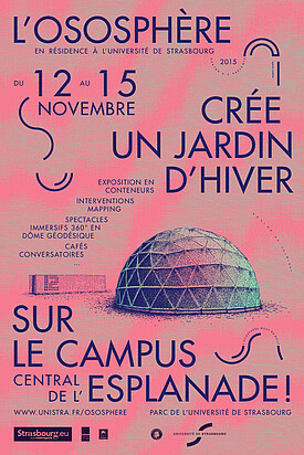 L'affiche de l'édition 2015 d'Ososphère